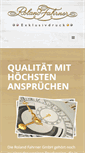 Mobile Screenshot of fahrner-stahlstich.de